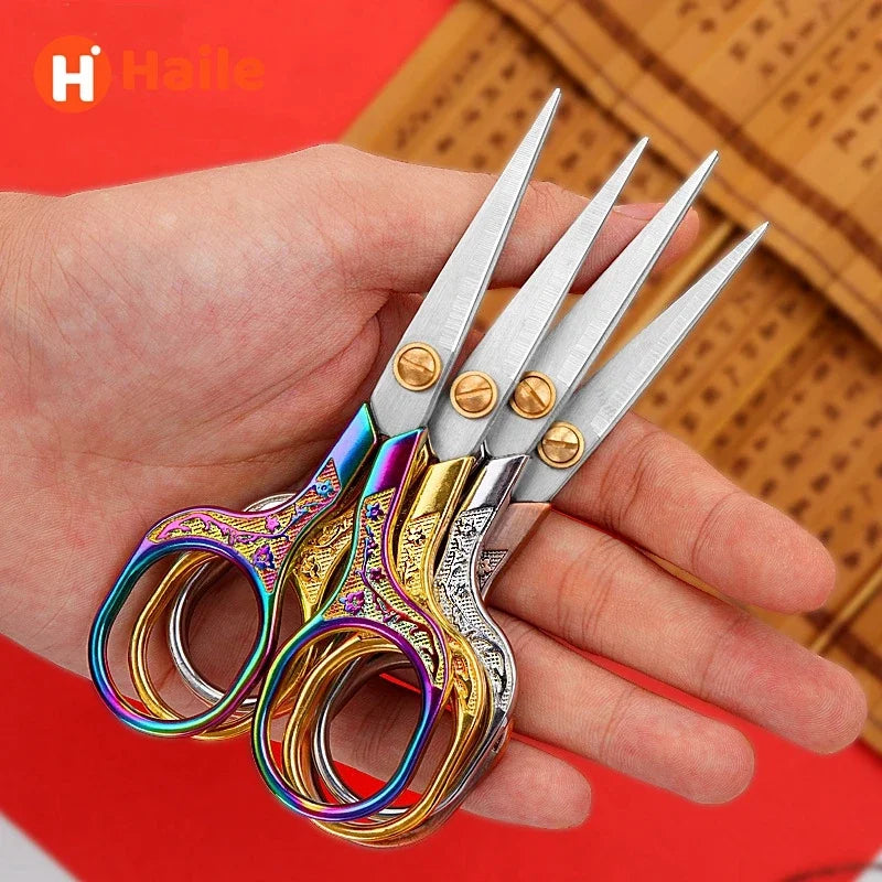 Kawaii titanium craft scissors for sewing and embroidery