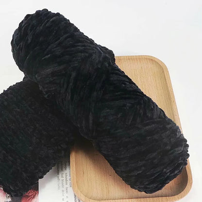 Chenille Velvet Yarn 95g | Soft Yarn for Blankets & Baby