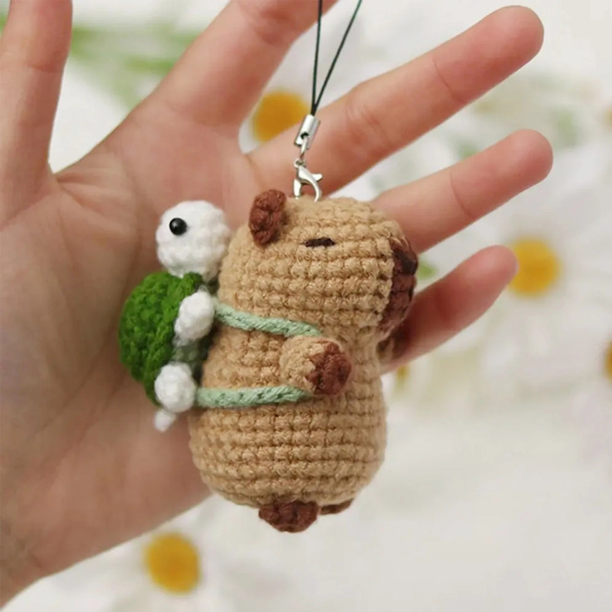 Capybara crochet kit for beginners complete DIY set