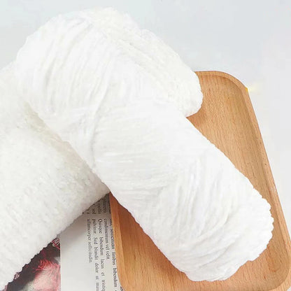 Chenille Velvet Yarn 95g | Soft Yarn for Blankets & Baby